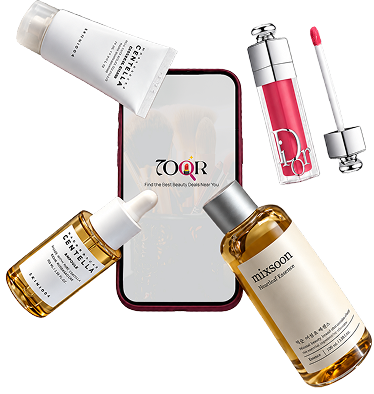 Beauty products for the Hoor newsletter